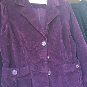 Purple blazer/jacket